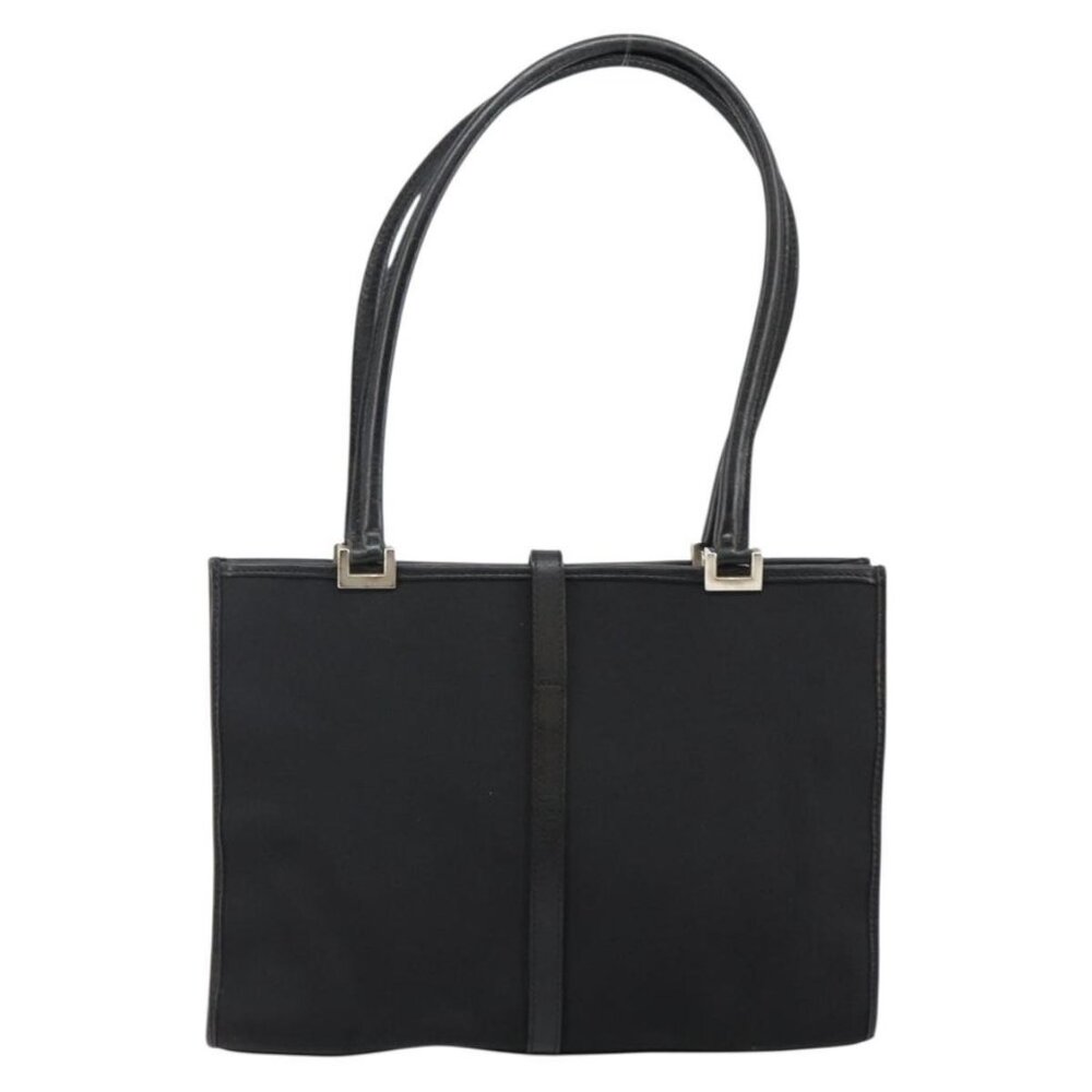 Authentic GUCCI Jackie Shoulder Bag Nylon Black Silver 002 1073 3444 - Picture 9 of 16